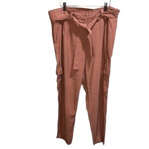 Nine West size XL Tapered High-Waisted Utility Pants